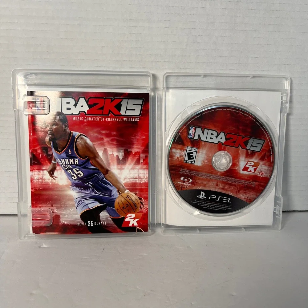 NBA 2K15 Sony PlayStation 3 PS3 2014 Basketball Game Kevin Durant CIB BLUS 31456